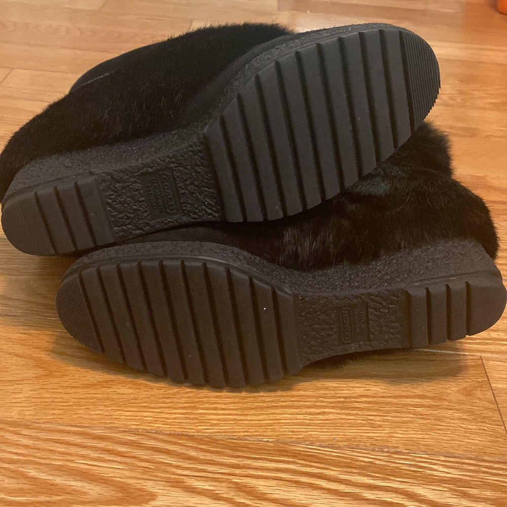 Coach furry boots - Picture 3 of 7